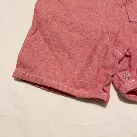 Vintage Tommy Hilfiger Toddler Overalls 12 - 18 M Red Truck - Picture 15 of 16